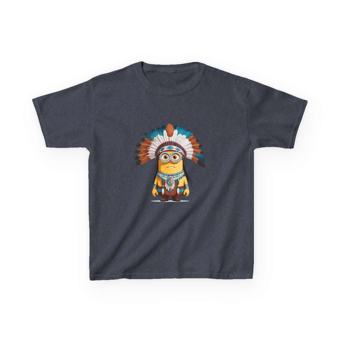 Fun Kids Tee with Colorful Minion Design