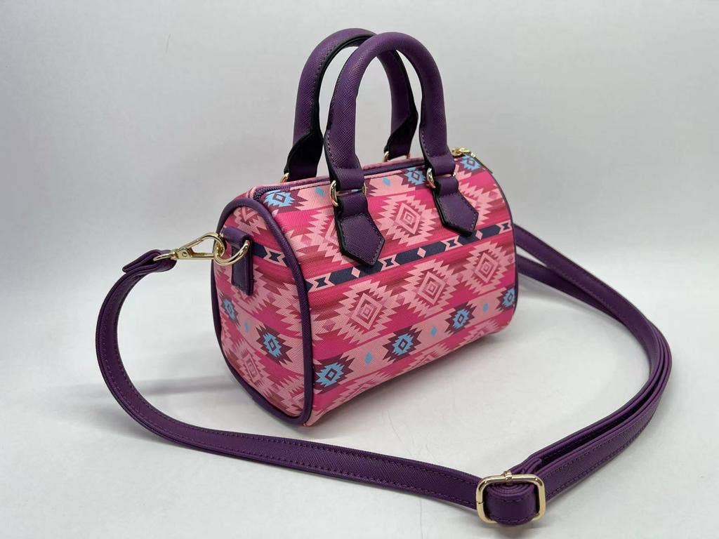 PUR-DPNK - Full PU Leather Purse -Bollin ,Dakota Pink