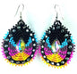 Seed Beaded Handmade Fashion Hook Earrings