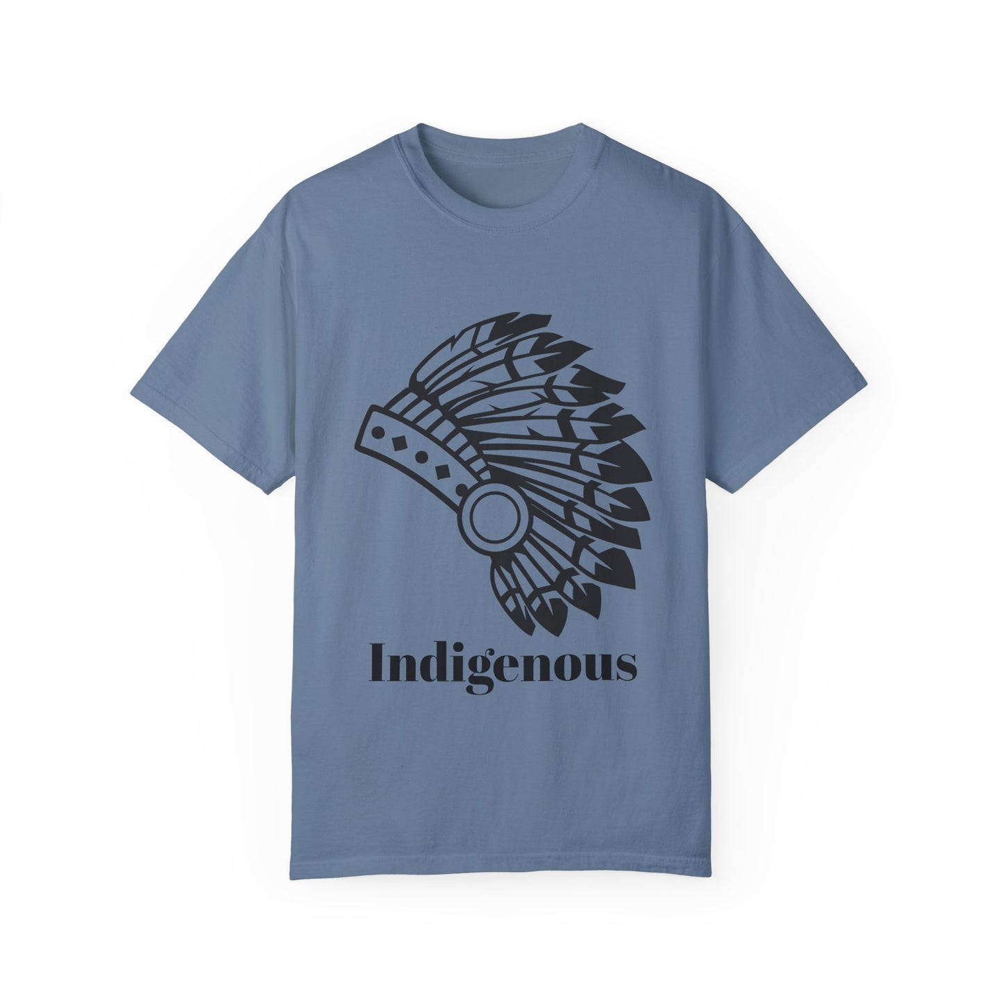 Indigenous Design Unisex Garment-Dyed T-Shirt - Celebrate Heritage and Culture