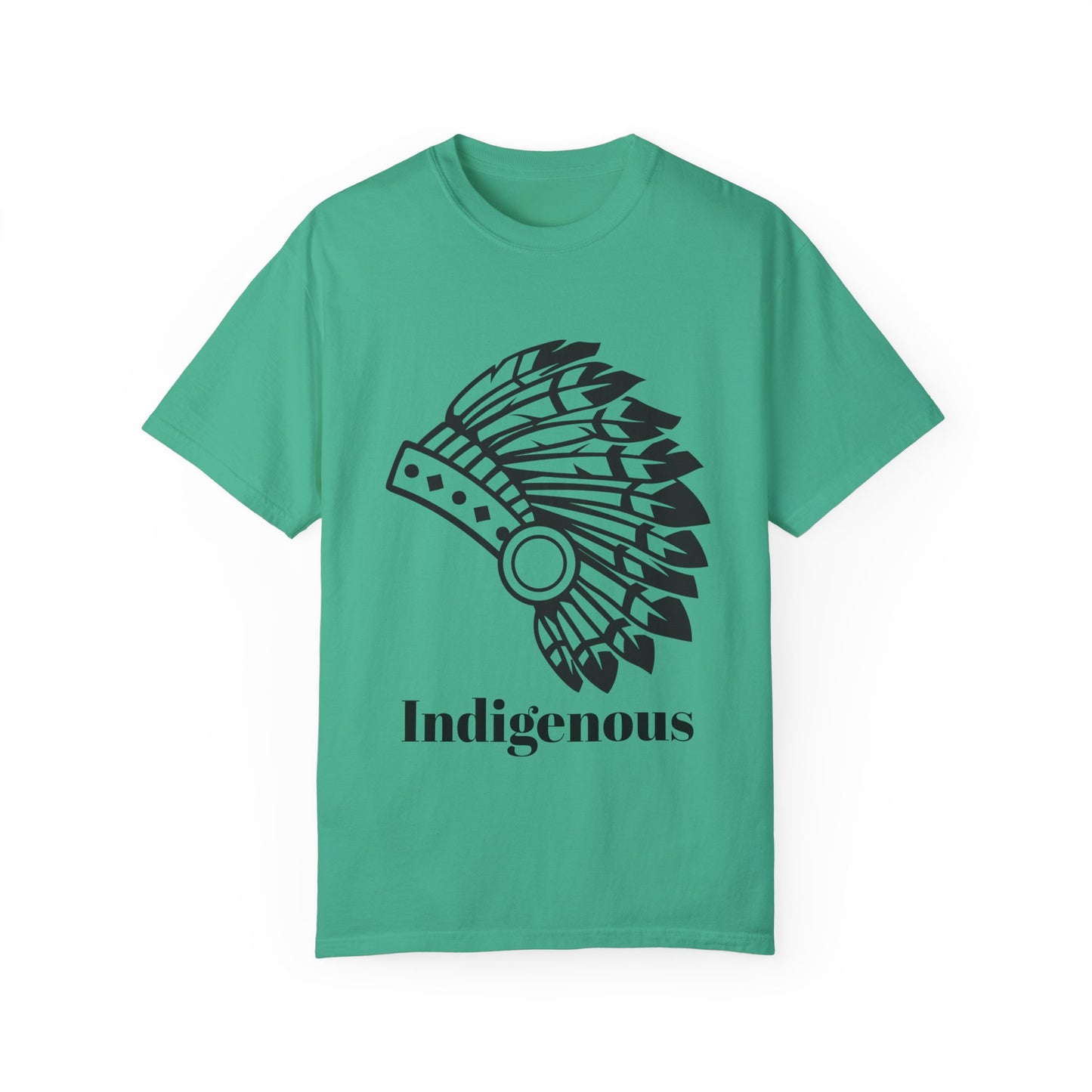 Indigenous Design Unisex Garment-Dyed T-Shirt - Celebrate Heritage and Culture