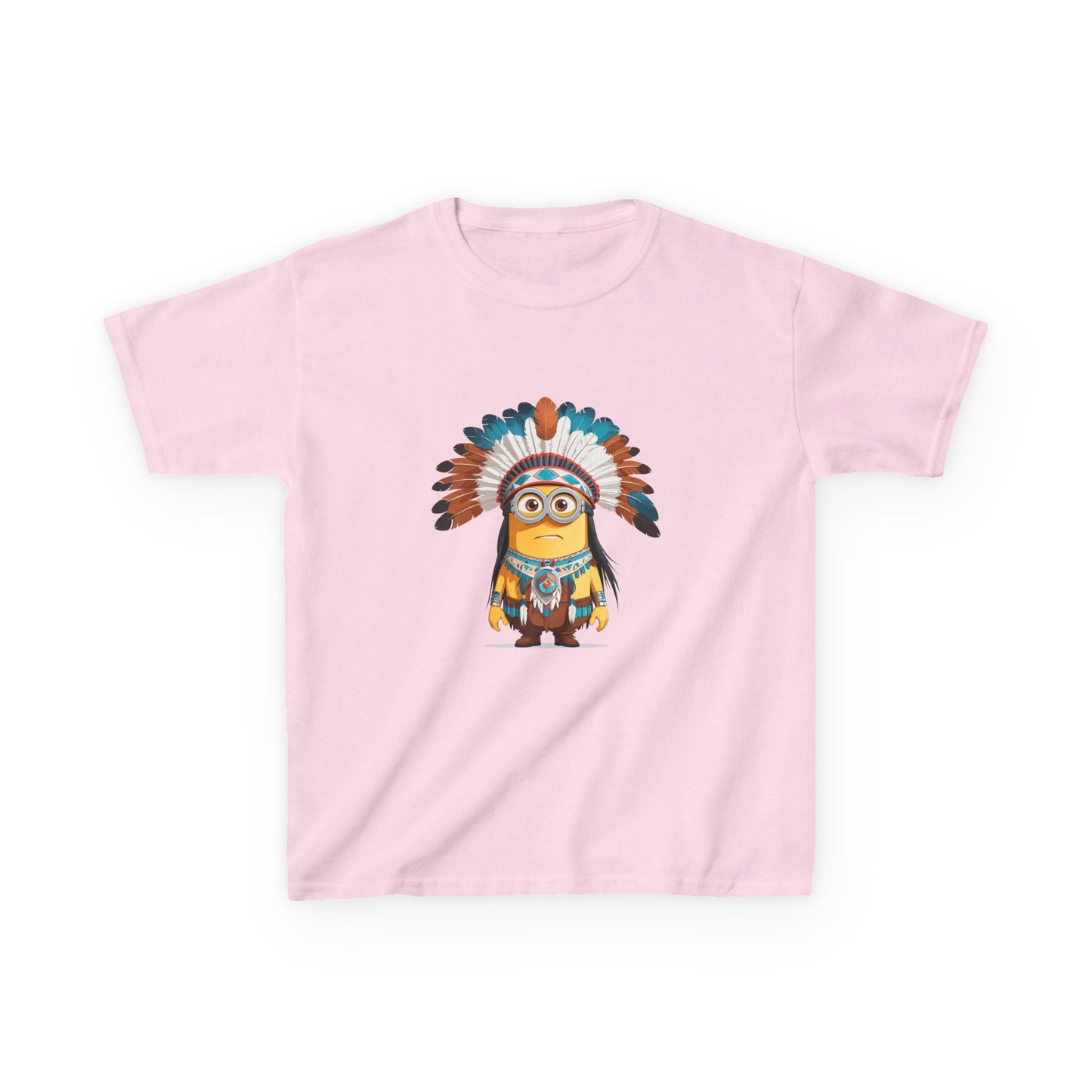 Fun Kids Tee with Colorful Minion Design