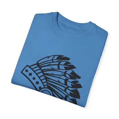 Indigenous Design Unisex Garment-Dyed T-Shirt - Celebrate Heritage and Culture