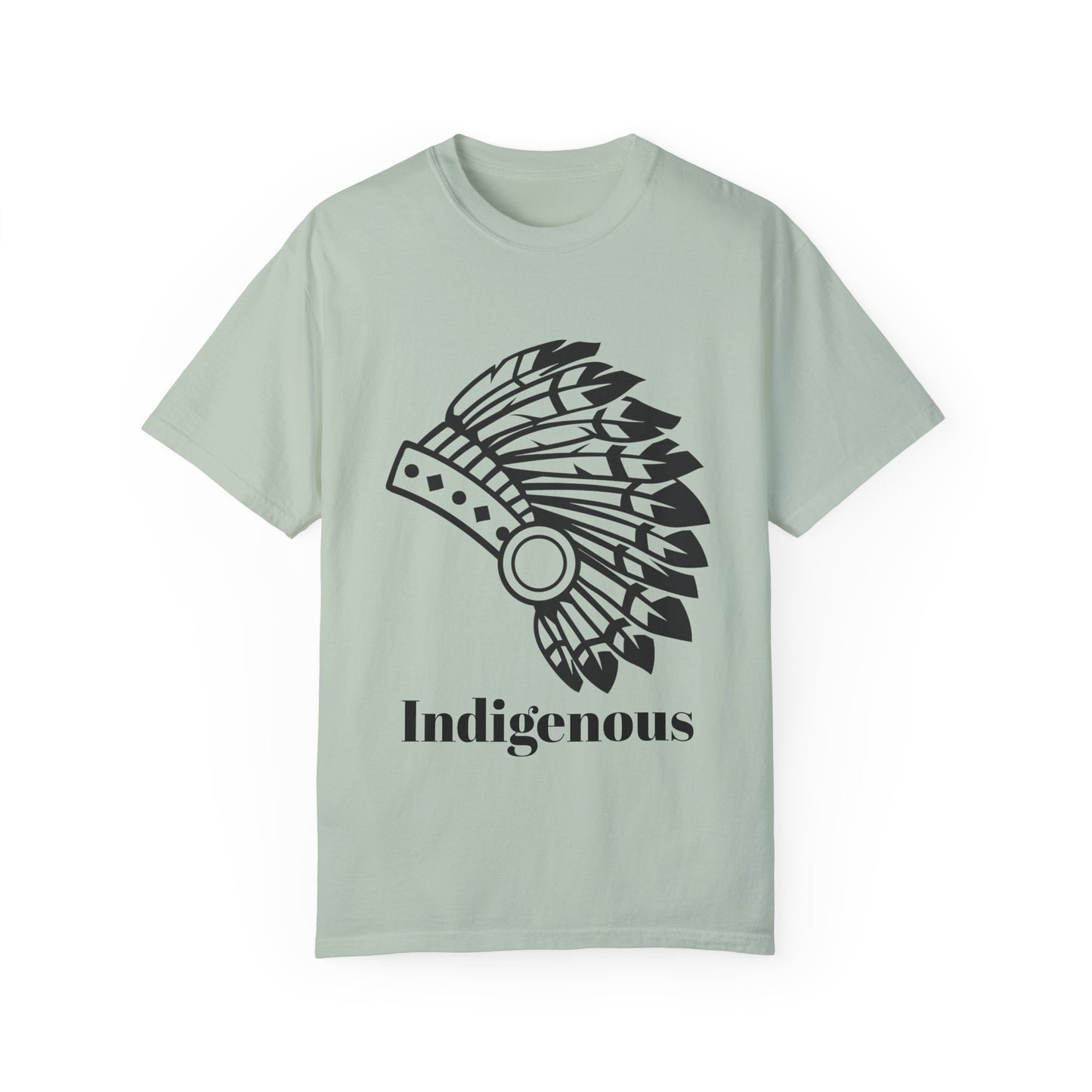 Indigenous Design Unisex Garment-Dyed T-Shirt - Celebrate Heritage and Culture