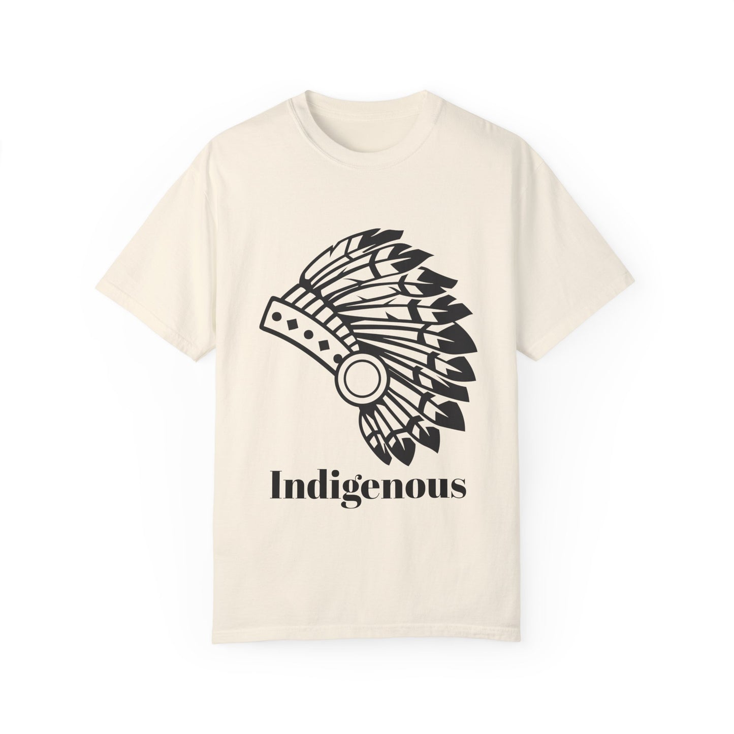 Indigenous Design Unisex Garment-Dyed T-Shirt - Celebrate Heritage and Culture