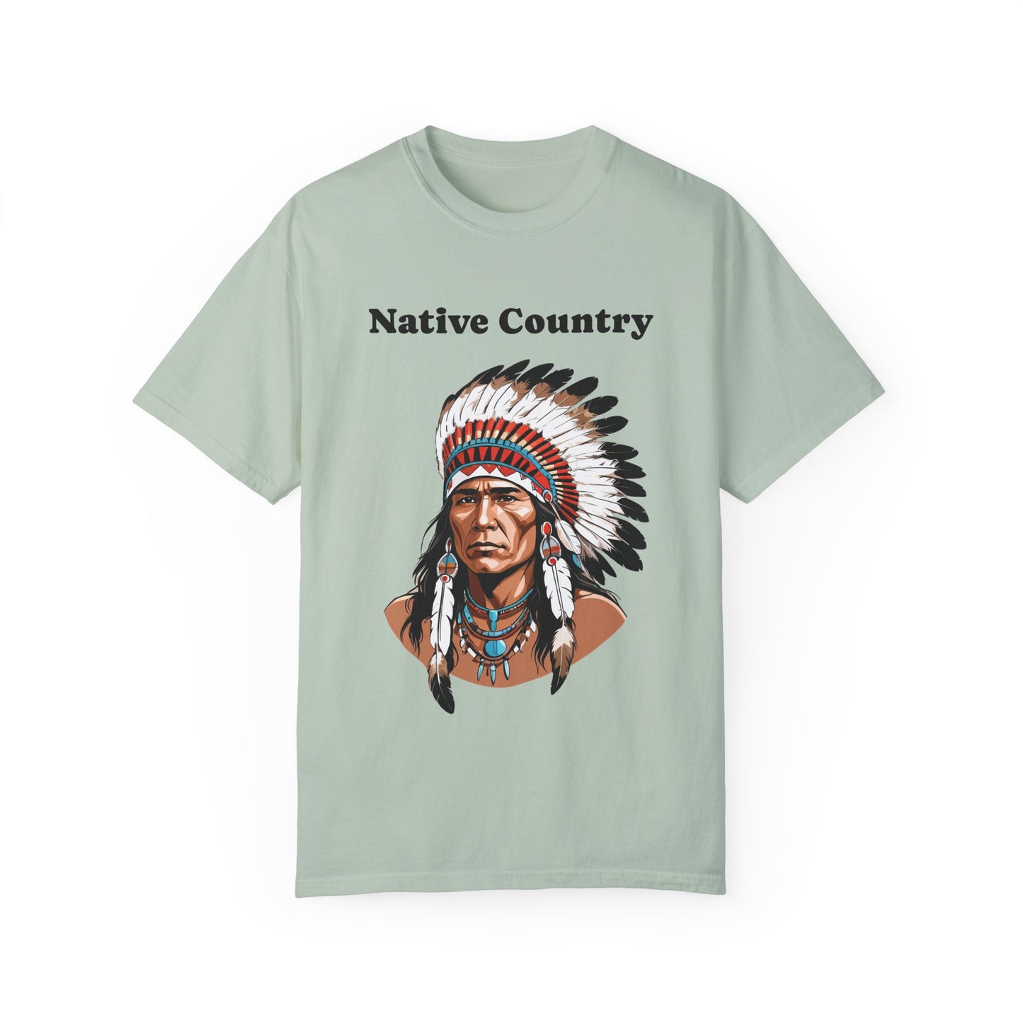 Native Country Unisex Garment-Dyed T-Shirt | Casual Comfort for Everyday Wear