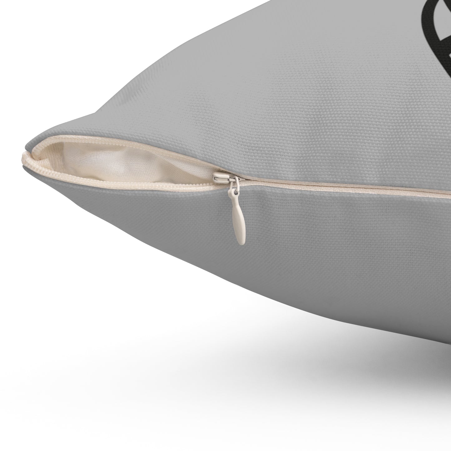 Feathered Accent Pillow - Gray Decor