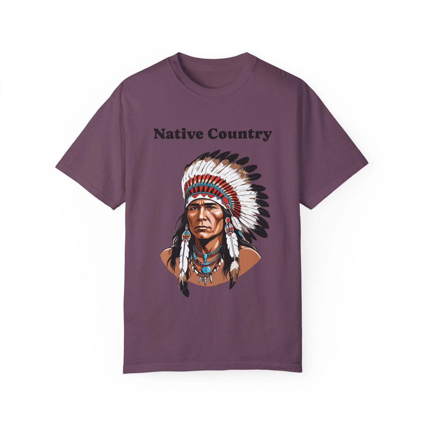 Native Country Unisex Garment-Dyed T-Shirt | Casual Comfort for Everyday Wear