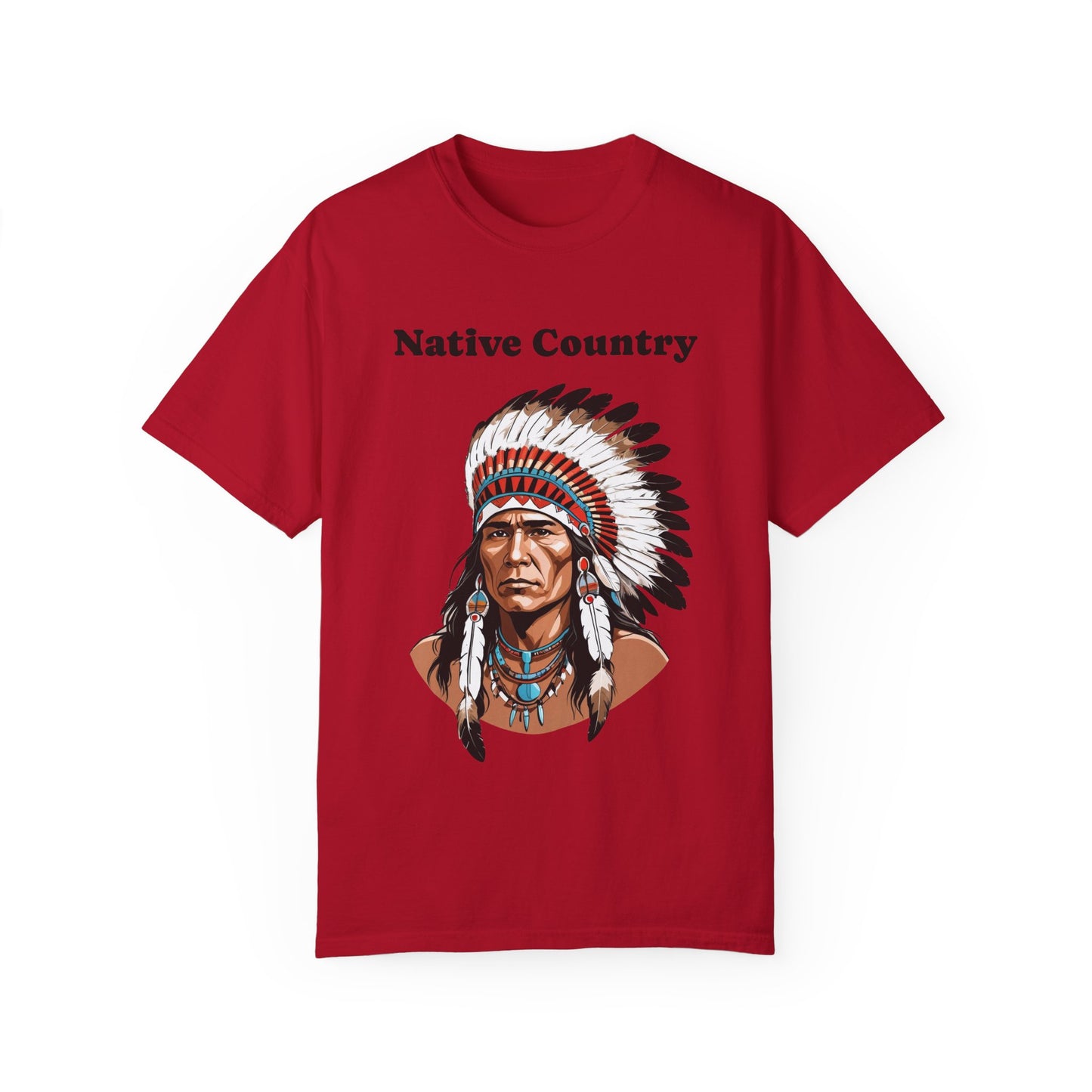 Native Country Unisex Garment-Dyed T-Shirt | Casual Comfort for Everyday Wear