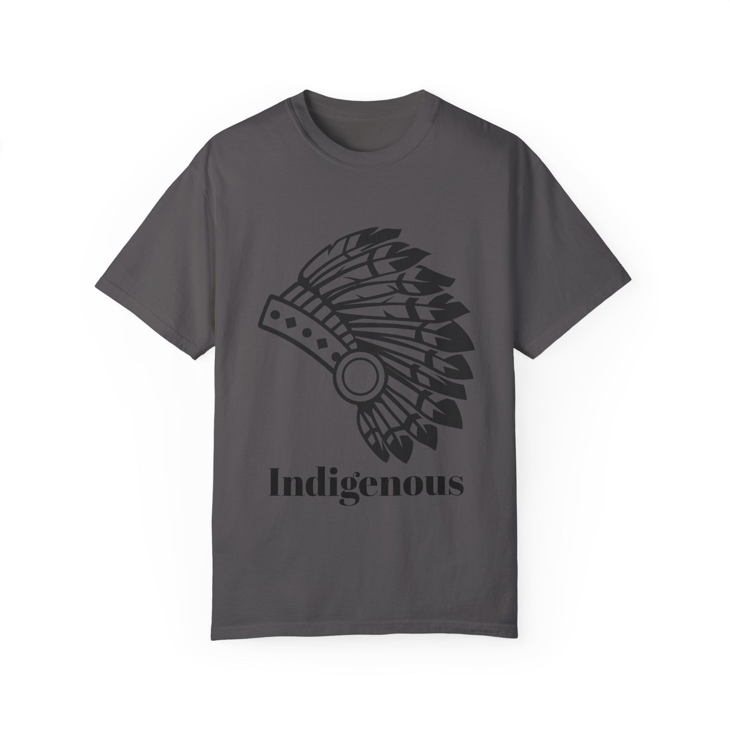 Indigenous Design Unisex Garment-Dyed T-Shirt - Celebrate Heritage and Culture