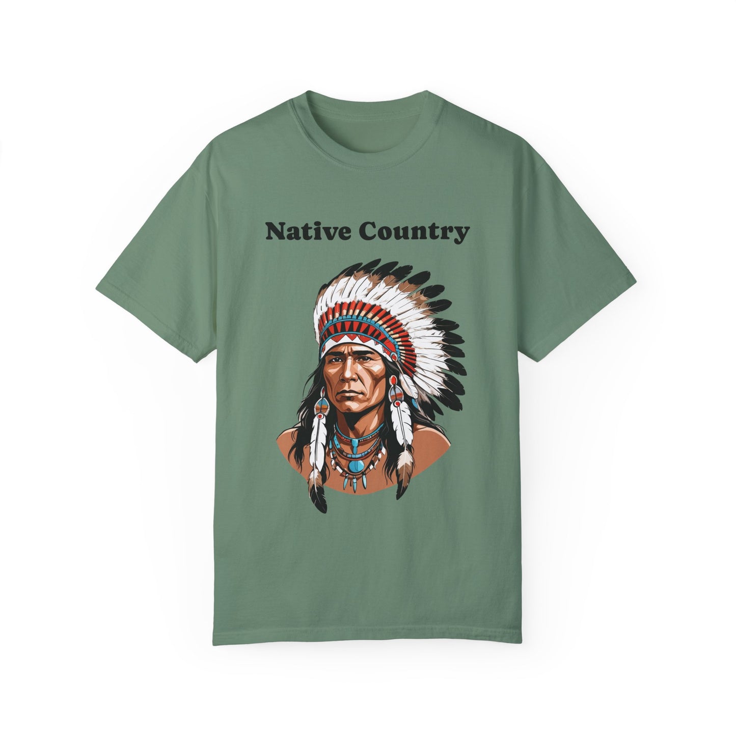 Native Country Unisex Garment-Dyed T-Shirt | Casual Comfort for Everyday Wear