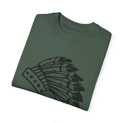 Indigenous Design Unisex Garment-Dyed T-Shirt - Celebrate Heritage and Culture