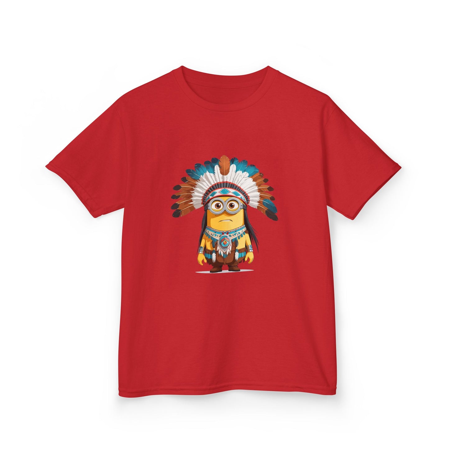 Fun Kids Tee with Colorful Minion Design