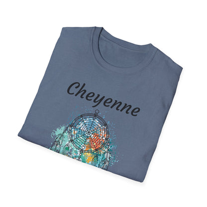 Cheyenne Dreamcatcher Unisex Softstyle T-Shirt - Bohemian Spirit Wear