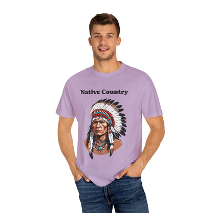 Native Country Unisex Garment-Dyed T-Shirt | Casual Comfort for Everyday Wear
