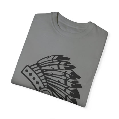 Indigenous Design Unisex Garment-Dyed T-Shirt - Celebrate Heritage and Culture