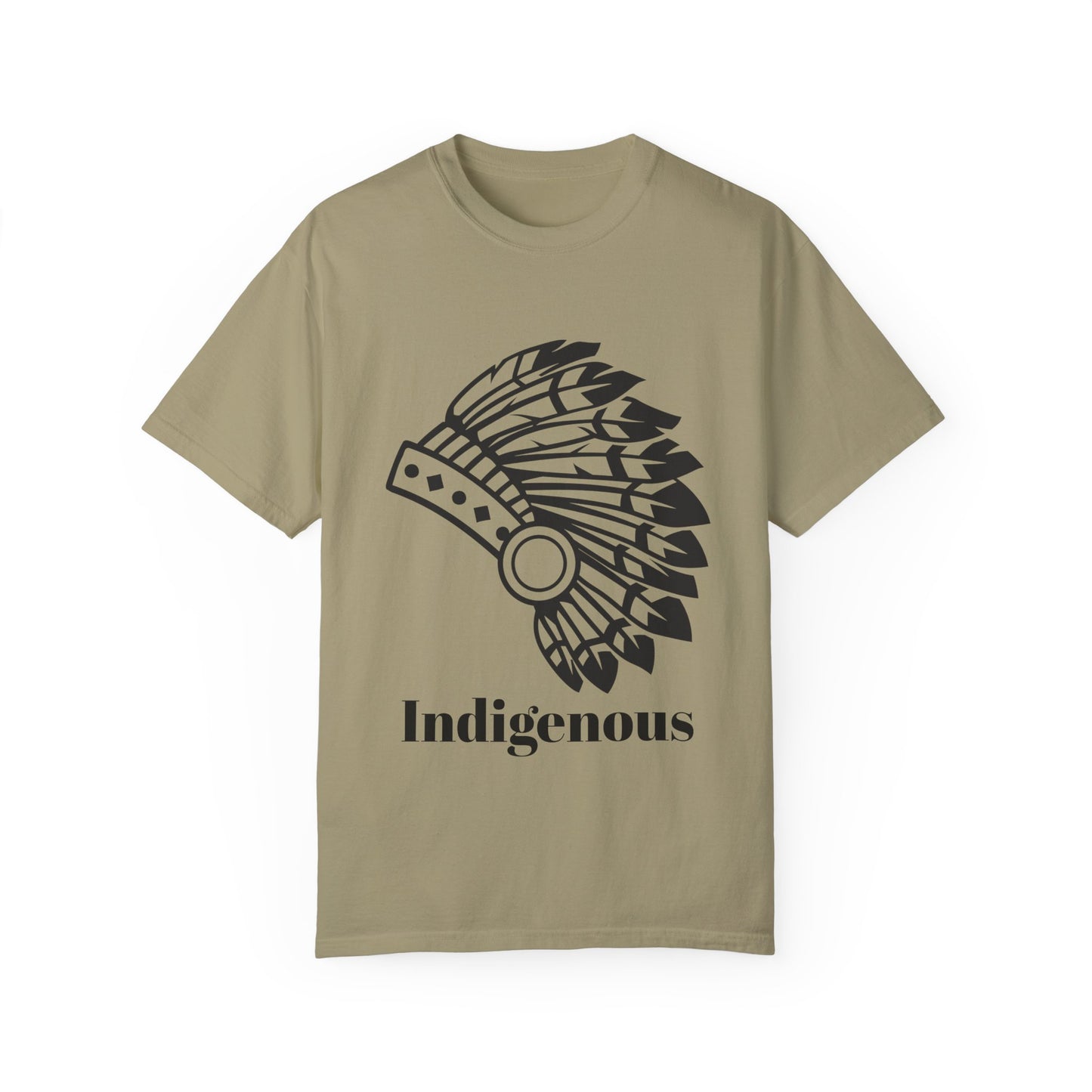 Indigenous Design Unisex Garment-Dyed T-Shirt - Celebrate Heritage and Culture
