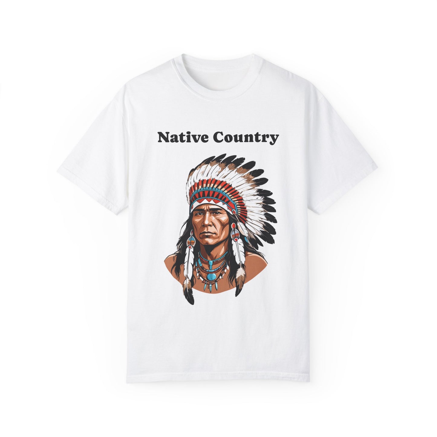 Native Country Unisex Garment-Dyed T-Shirt | Casual Comfort for Everyday Wear