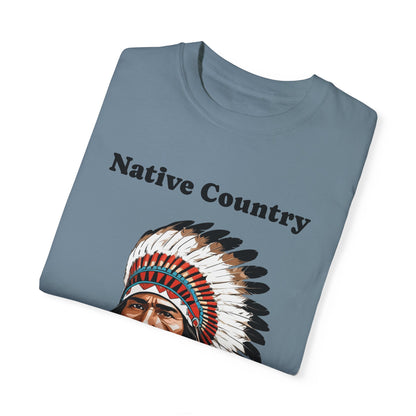 Native Country Unisex Garment-Dyed T-Shirt | Casual Comfort for Everyday Wear