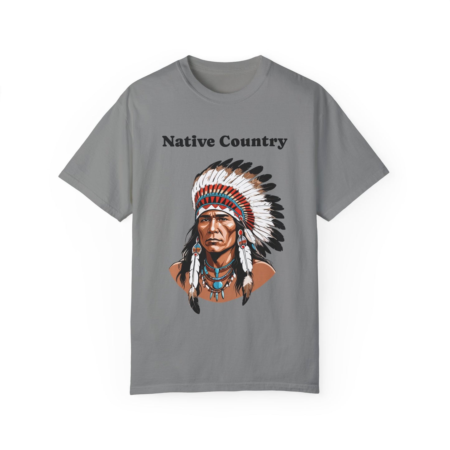 Native Country Unisex Garment-Dyed T-Shirt | Casual Comfort for Everyday Wear