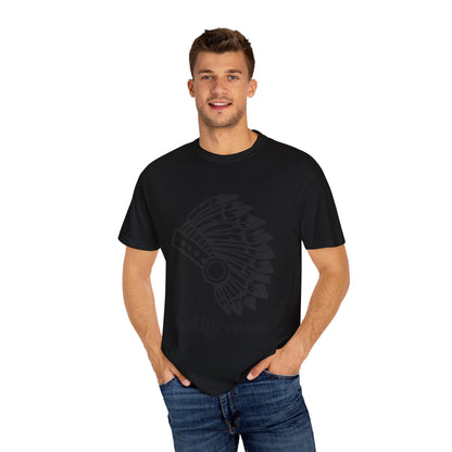Indigenous Design Unisex Garment-Dyed T-Shirt - Celebrate Heritage and Culture