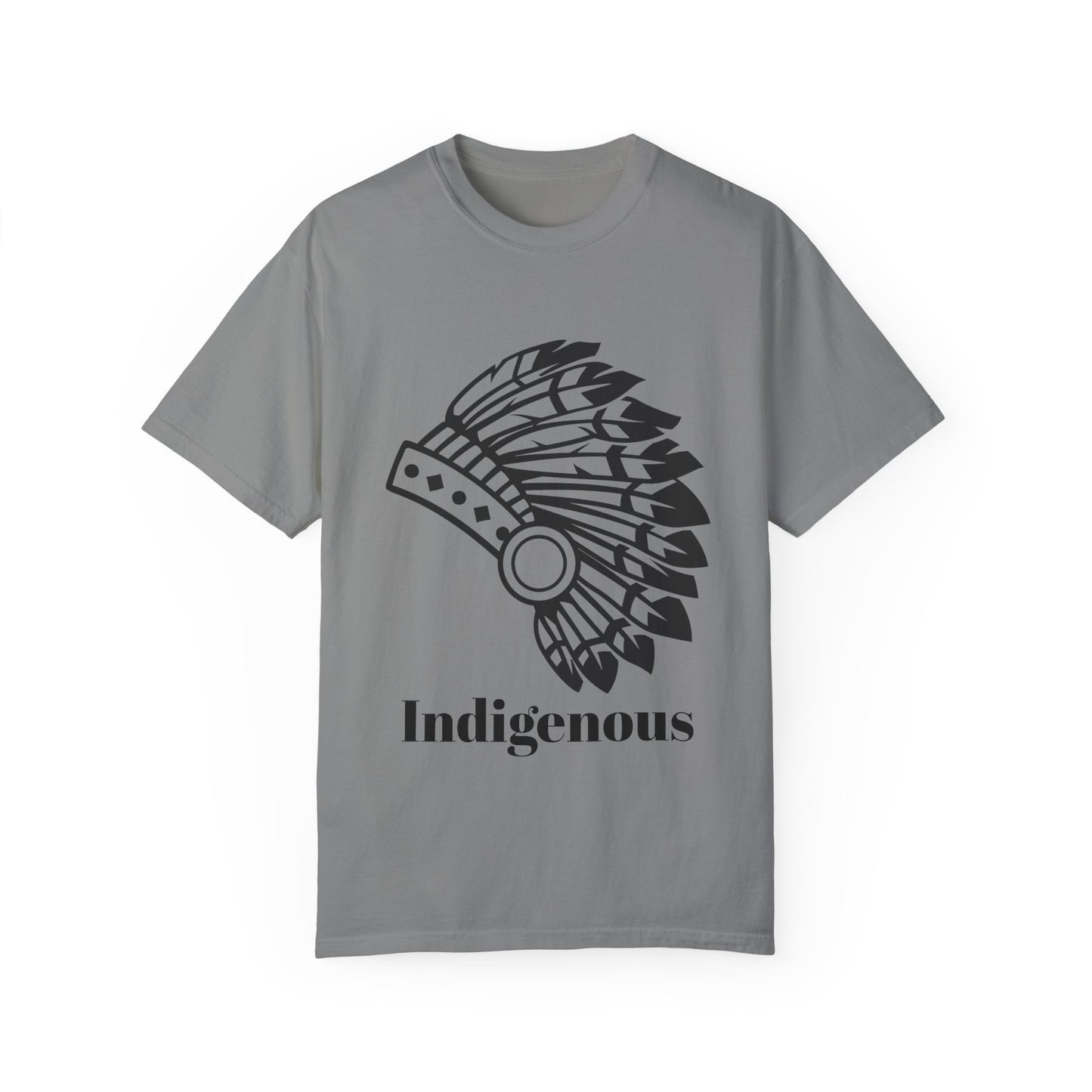 Indigenous Design Unisex Garment-Dyed T-Shirt - Celebrate Heritage and Culture