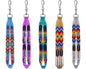 Native Inspired Guatemalan Seed Bead Strap Lanyard Keychain