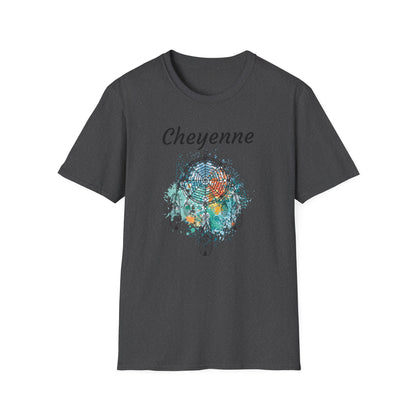 Cheyenne Dreamcatcher Unisex Softstyle T-Shirt - Bohemian Spirit Wear