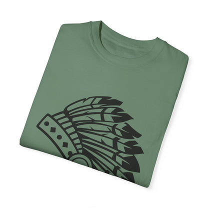 Indigenous Design Unisex Garment-Dyed T-Shirt - Celebrate Heritage and Culture