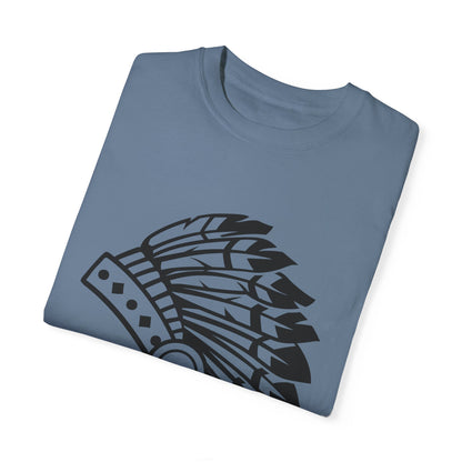 Indigenous Design Unisex Garment-Dyed T-Shirt - Celebrate Heritage and Culture