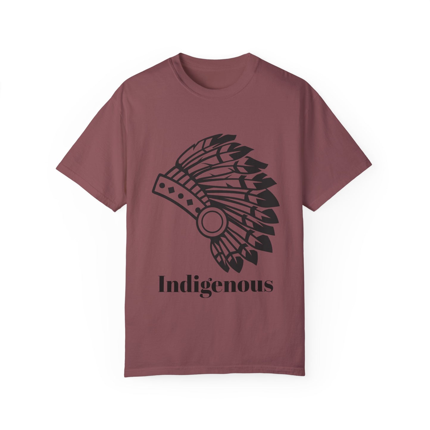 Indigenous Design Unisex Garment-Dyed T-Shirt - Celebrate Heritage and Culture