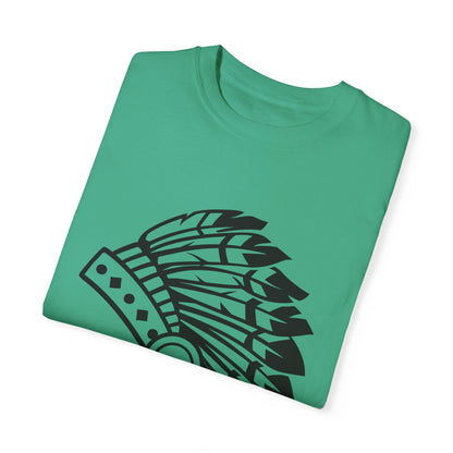 Indigenous Design Unisex Garment-Dyed T-Shirt - Celebrate Heritage and Culture