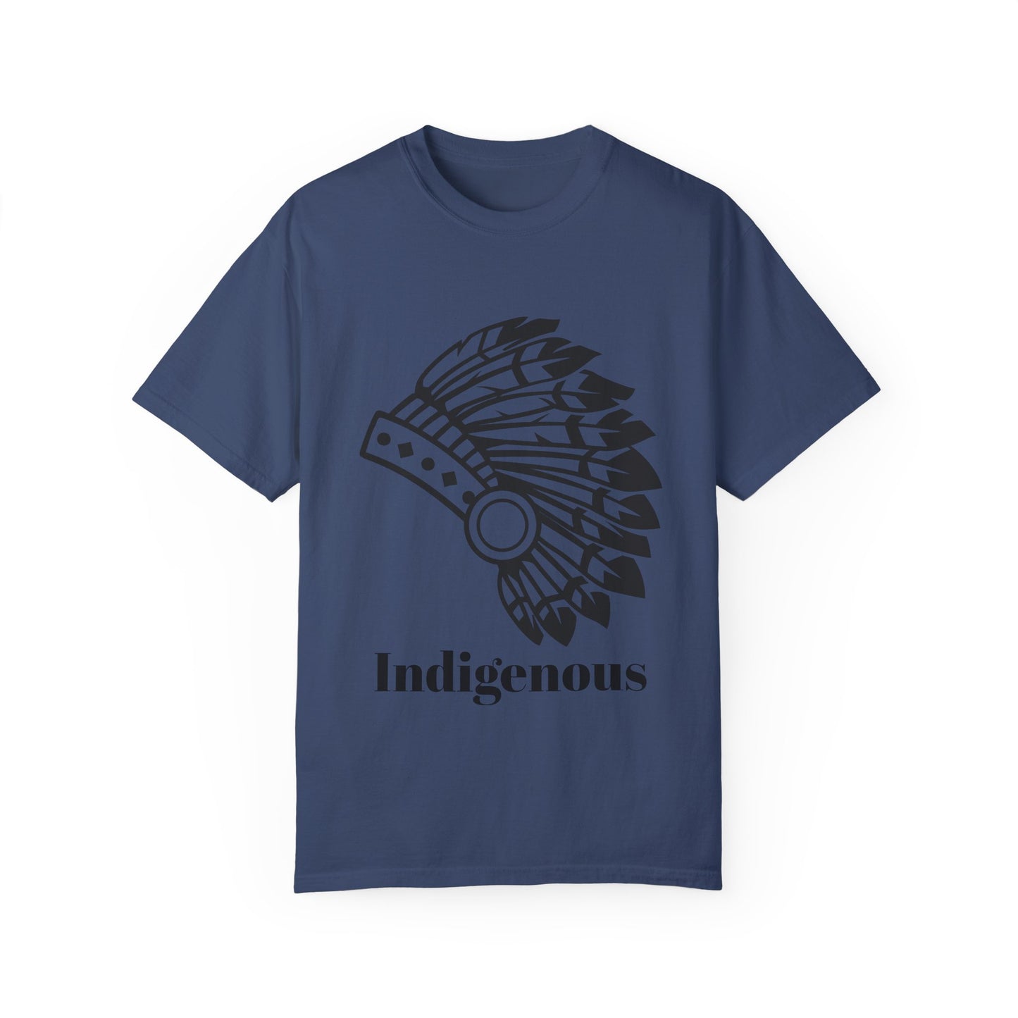 Indigenous Design Unisex Garment-Dyed T-Shirt - Celebrate Heritage and Culture