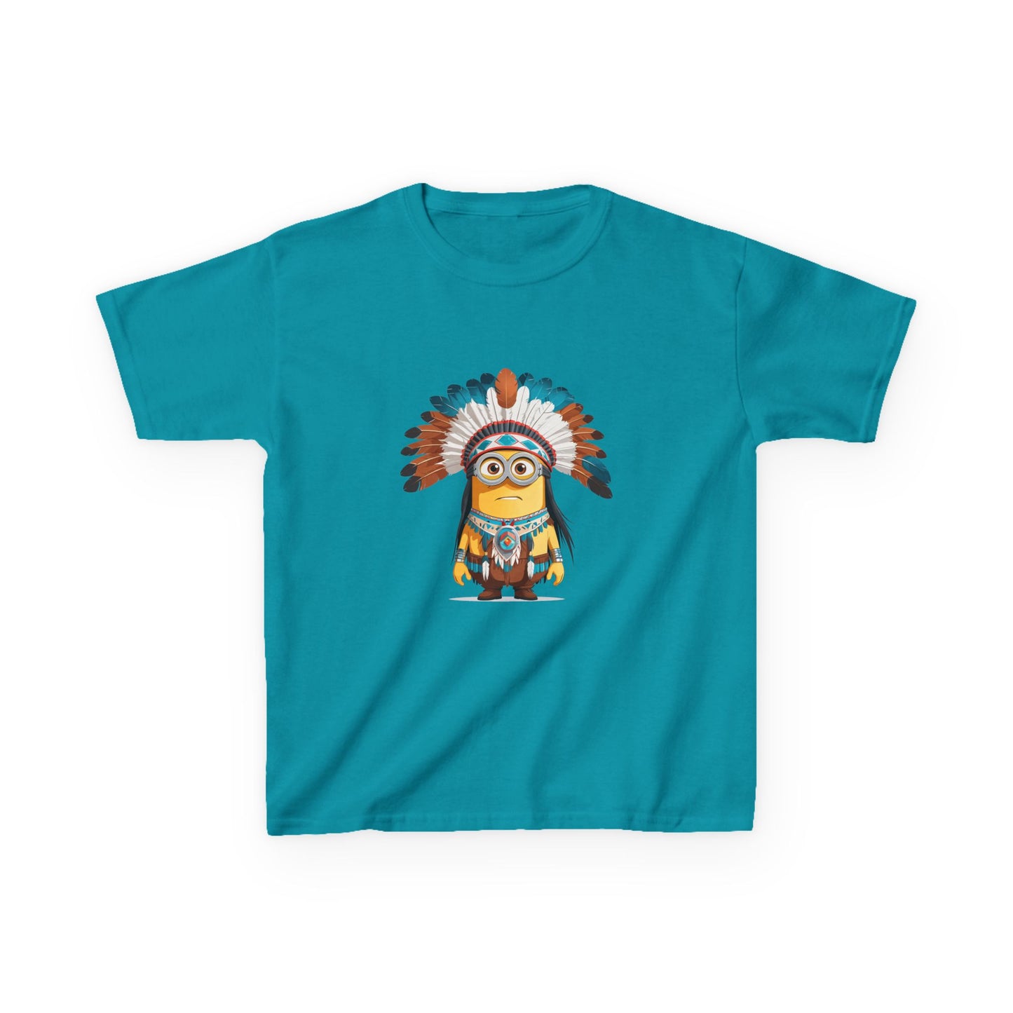 Fun Kids Tee with Colorful Minion Design