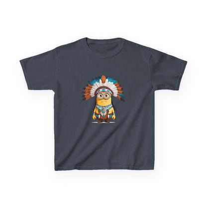 Fun Kids Tee with Colorful Minion Design