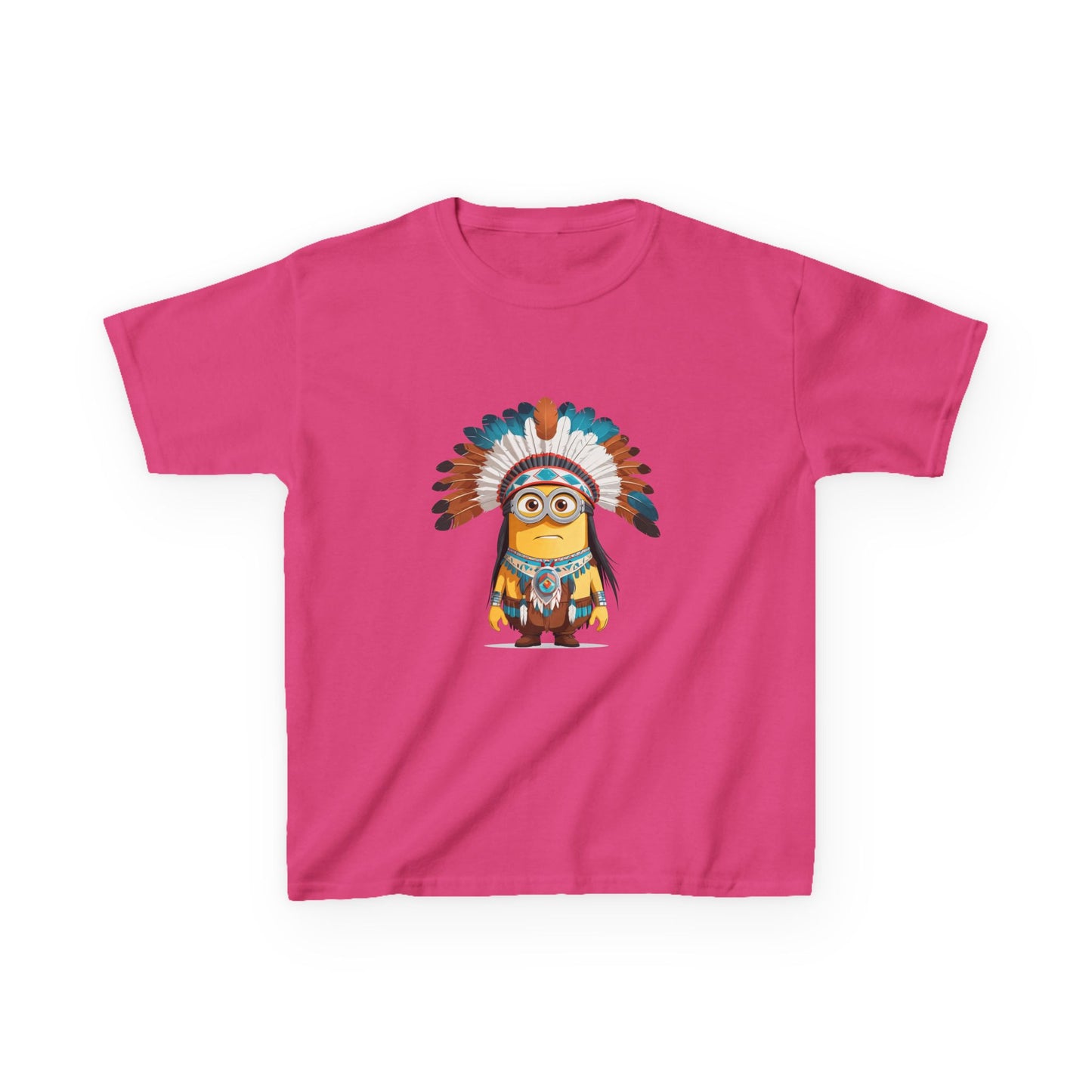Fun Kids Tee with Colorful Minion Design