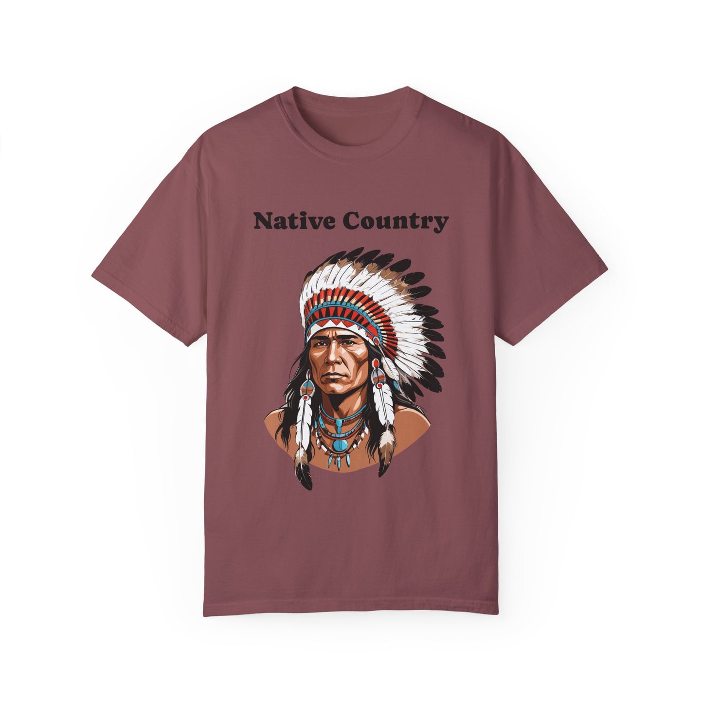 Native Country Unisex Garment-Dyed T-Shirt | Casual Comfort for Everyday Wear