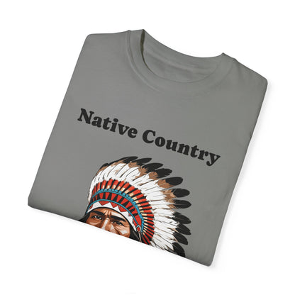 Native Country Unisex Garment-Dyed T-Shirt | Casual Comfort for Everyday Wear