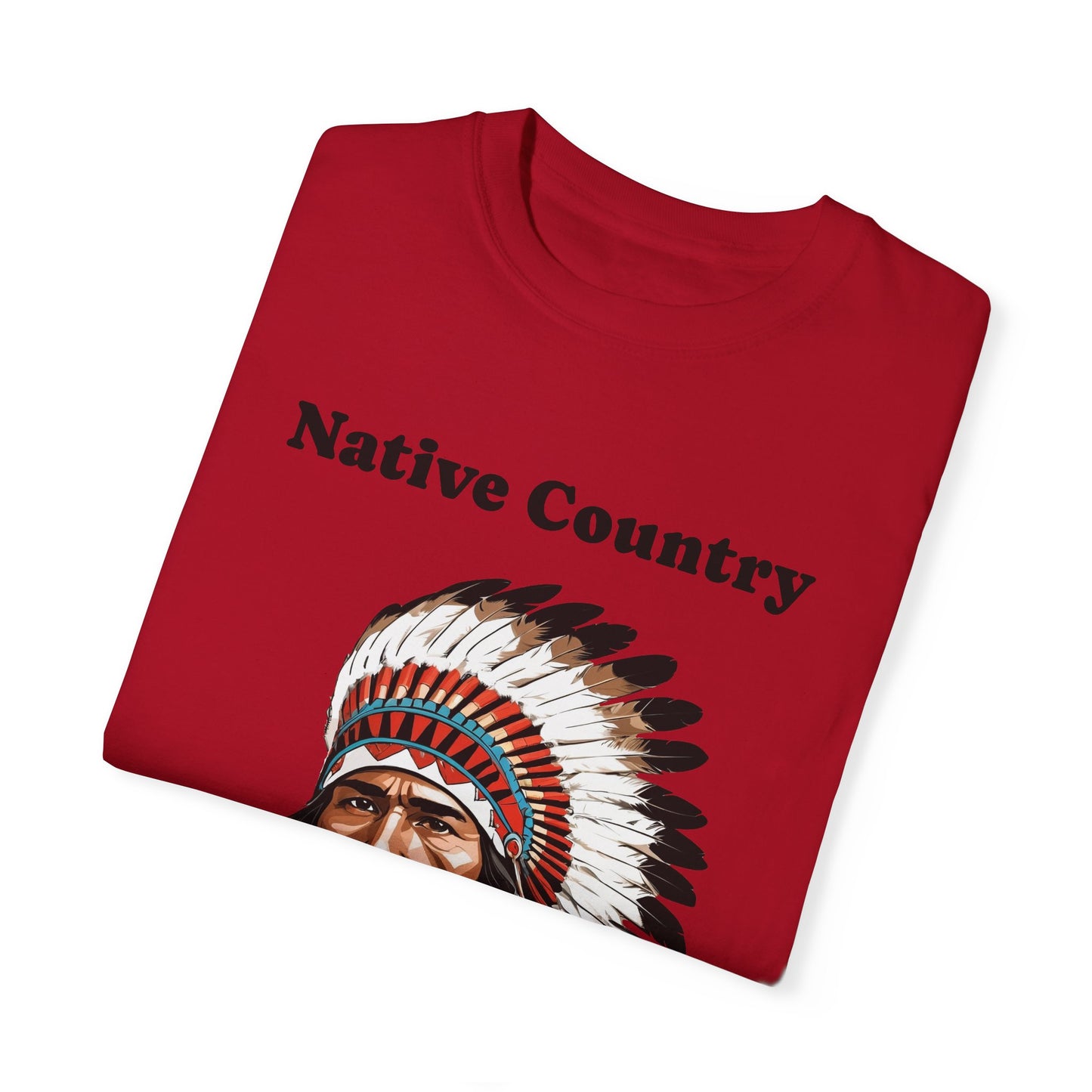 Native Country Unisex Garment-Dyed T-Shirt | Casual Comfort for Everyday Wear