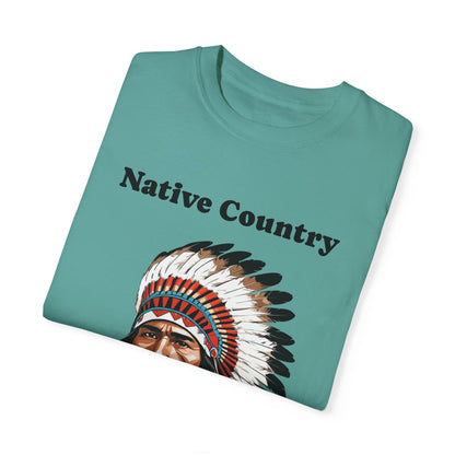 Native Country Unisex Garment-Dyed T-Shirt | Casual Comfort for Everyday Wear