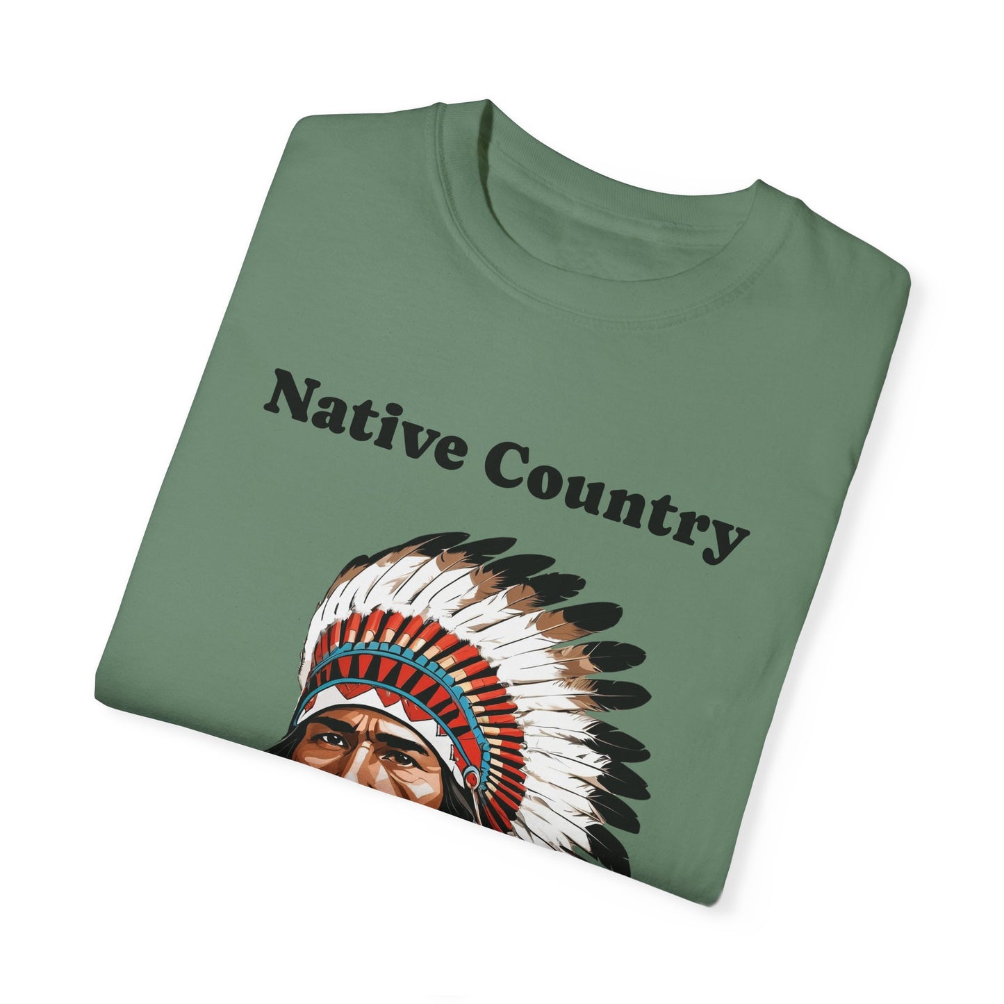 Native Country Unisex Garment-Dyed T-Shirt | Casual Comfort for Everyday Wear