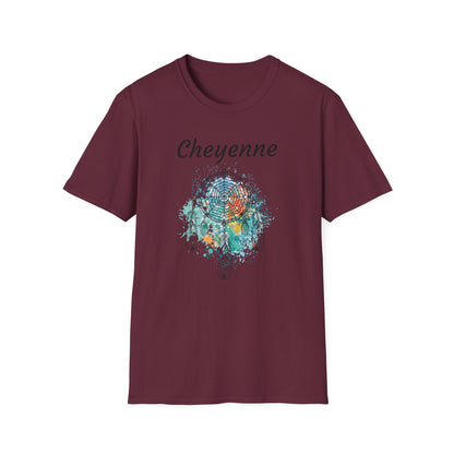 Cheyenne Dreamcatcher Unisex Softstyle T-Shirt - Bohemian Spirit Wear