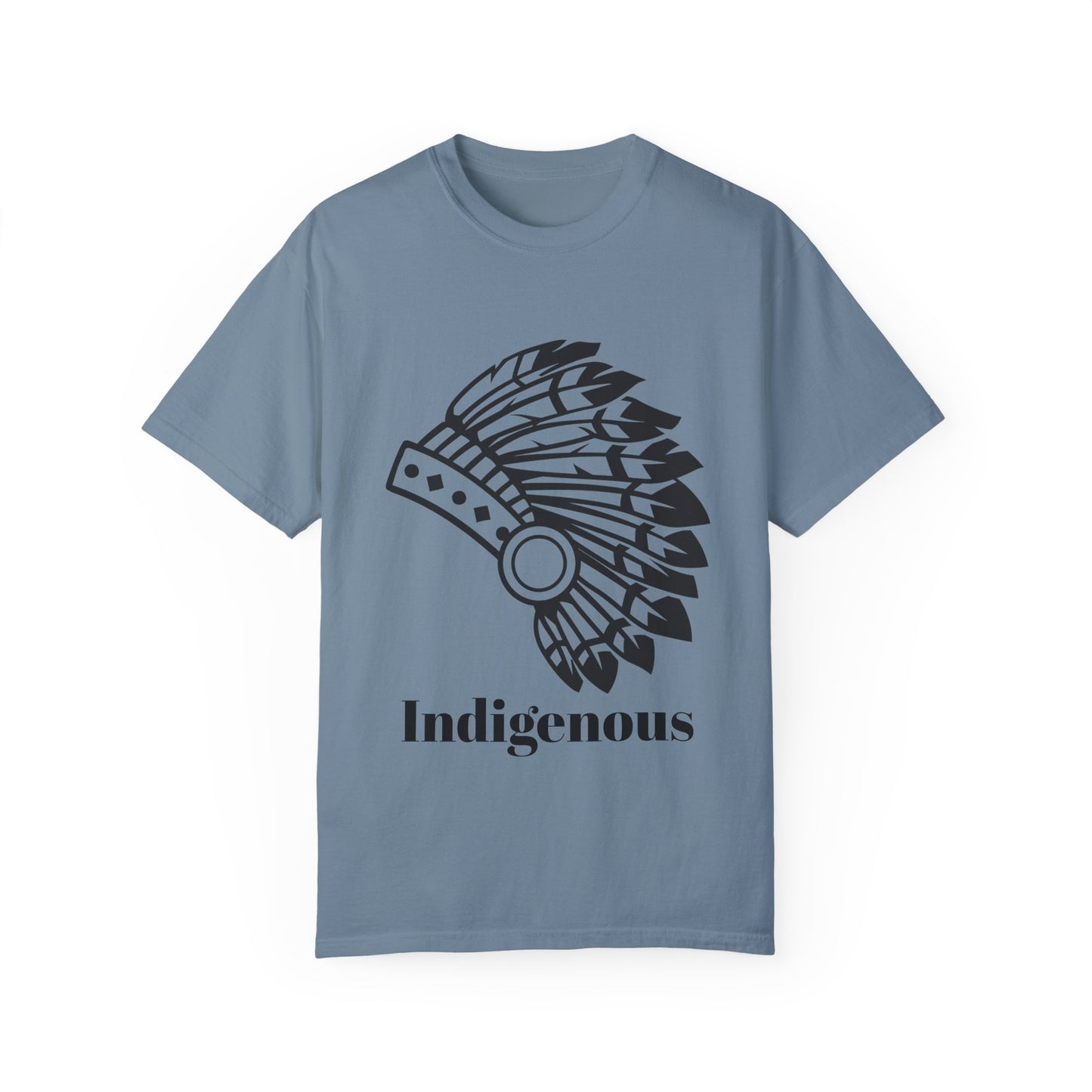 Indigenous Design Unisex Garment-Dyed T-Shirt - Celebrate Heritage and Culture
