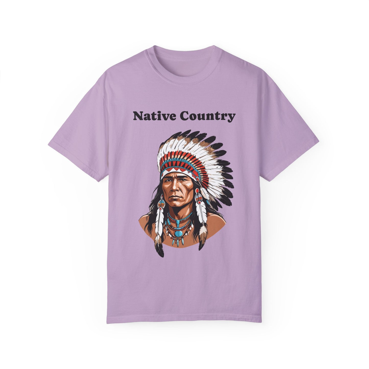 Native Country Unisex Garment-Dyed T-Shirt | Casual Comfort for Everyday Wear