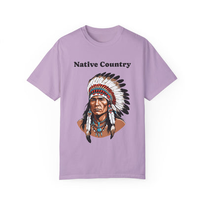 Native Country Unisex Garment-Dyed T-Shirt | Casual Comfort for Everyday Wear