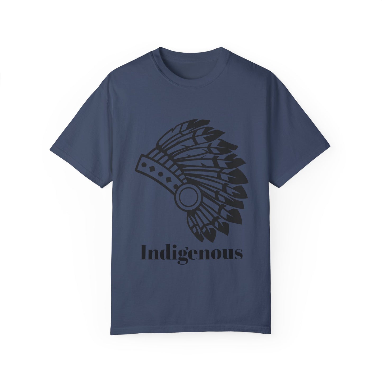 Indigenous Design Unisex Garment-Dyed T-Shirt - Celebrate Heritage and Culture