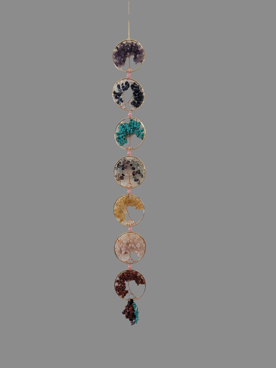 Chakra Tree of Life, Crystals and Healing Stones