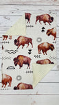 Baby Beige Minky Buffalo Blanket