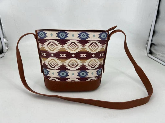 PUR13-DBGE - Full Pu Leather Purse - Crossbody Bag