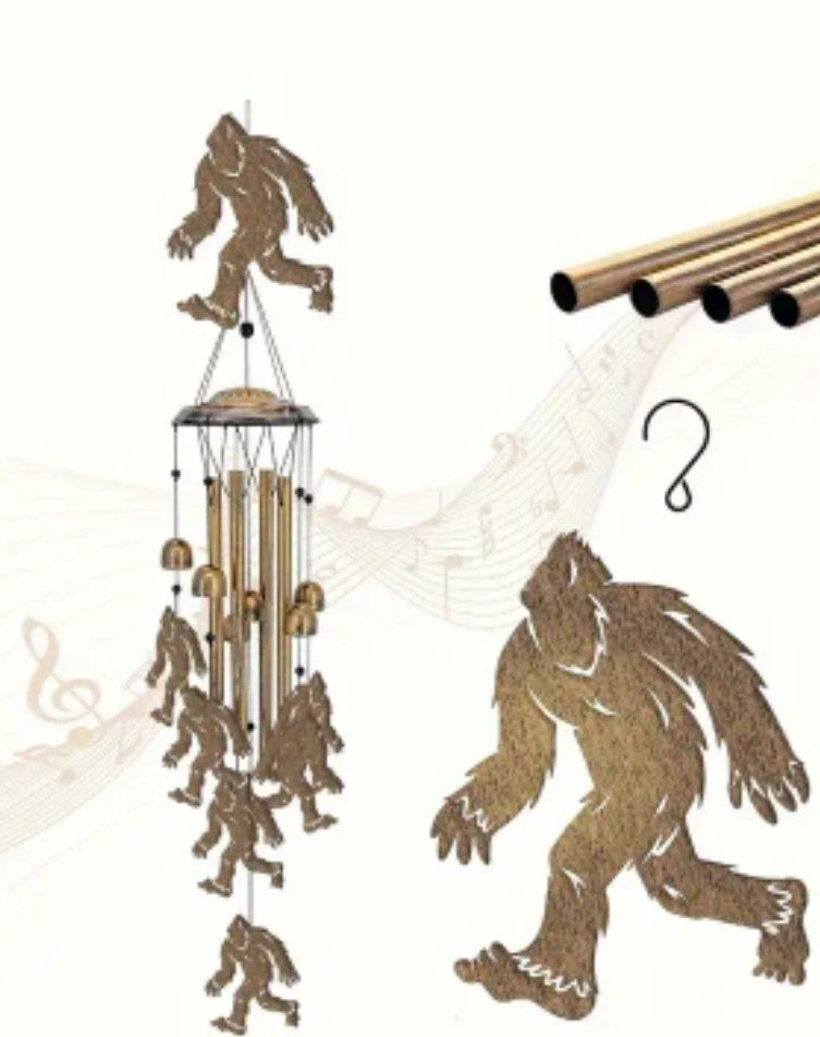 Bigfoot Wind Chime